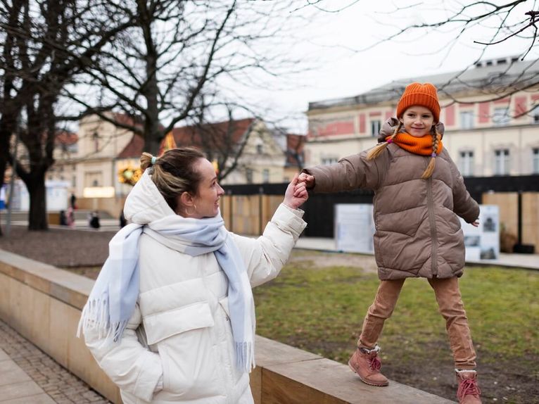 С детьми в Москву